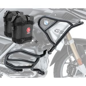 Set Sturzbügel + Taschen XL5 für BMW R 1200 GS Rallye 17-18 Schutzbügel oben unten Motoguard_1