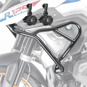 Set Verkleidungsschutzbügel + Scheinwerfer XL für BMW R 1250 GS 19-20 Motoguard schwarz_1