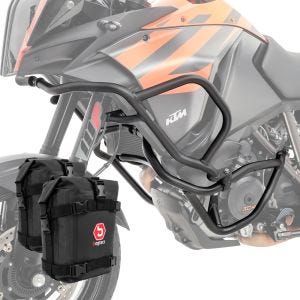 Set Sturzbügel + Taschen für KTM 1090 Adventure/ R 17-19 Schutzbügel oben unten Motoguard_1
