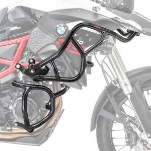 Pare carter Set compatible avec BMW F 800 GS 08-12 haut et bas crashbar Motoguard