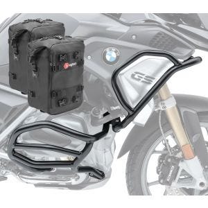 Set Sturzbügel + Taschen XL4 für BMW R 1250 GS 19-21 Schutzbügel oben unten Motoguard CB8_1