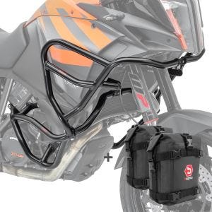 Set Sturzbügel + Taschen XL für KTM 1090 Adventure/ R 17-19 Schutzbügel oben unten Motoguard_1