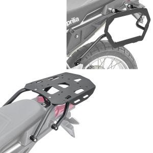 Support valises laterales compatible avec Aprilia Tuareg 660 22-25 SLP p. coffres et sacoches + Porte-bagages