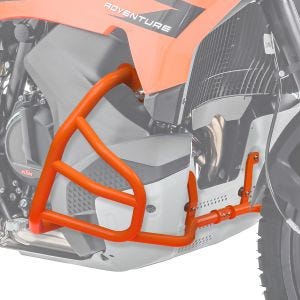 Pare-carters compatible avec KTM 790 / 890 Adventure / R 23-24 Crashbar Motoguard SG32 orange