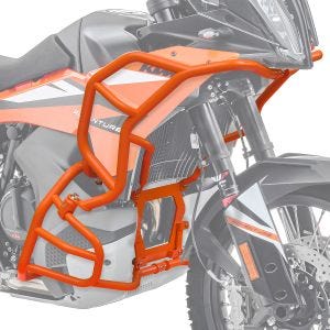 Sturzbügel Set passend für KTM 790 / 890 Adventure 23-24 SH26 oben und unten Motoguard Schutzbügel orange