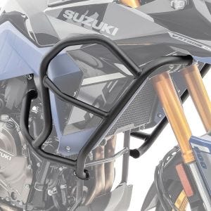 Pare carters haut compatible avec Suzuki V-Strom 800 DE 23-24 Crash bar Motoguard HG21 noir