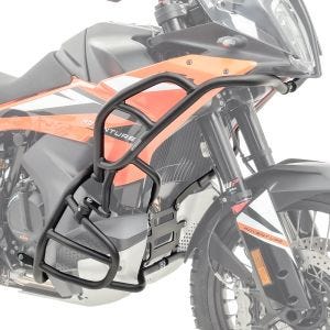 Pare carter Set compatible avec KTM 790 / 890 Adventure 23-24 SH27 haut et bas crashbar noir