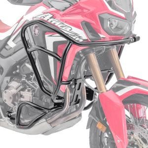 Set: Pare carter pour + Pare carter haut XL compatible avec Honda Africa Twin CRF 1000 L 16-19 crashbar Réservoir