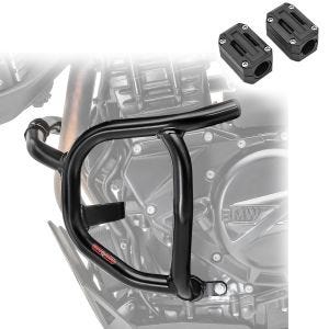 Set Pare-carters +  Protecteur compatible avec BMW F 800 GS 08-17 Motoguard garde moteur