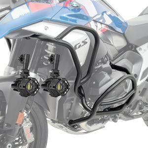 Set Sturzbügel + Zusatzscheinwerfer passend für BMW R 1300 GS 23-24 Nebelscheinwerfer Motoguard KT19 schwarz