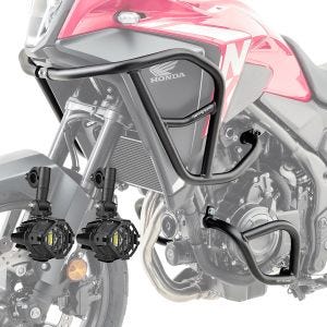 Set Sturzbügel + Zusatzscheinwerfer passend für Honda NX 500 2024 Nebelscheinwerfer Motoguard SG67