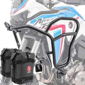 Set Pare carters haut + sacoches adapté à Honda Africa Twin CRF 1100 L 2024 Motoguard HG46
