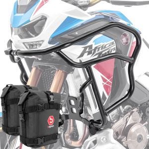 Set Pare carters haut + sacoches adapté à Honda Africa Twin 1100 Adventure Sports 2024 Motoguard HG47