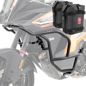 Set Sturzbügel + Taschen passend für KTM 1290 Super Adventure S / R 21-24 Motoguard KT27 schwarz