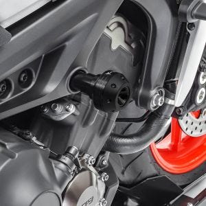 Roulettes de protection compatible avec Yamaha MT-07 / Tracer 700 13-24 SC2 noir DPLB