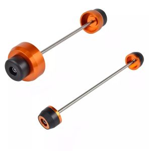 Roulette et bras oscillant de protection de fourche compatible avec KTM 1290 Super Duke GT 16-24 tampon fourche Motoguard GSS1