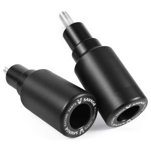 Roulettes de protection compatible avec Yamaha MT-07 13-24 CP7 Motoguard noir