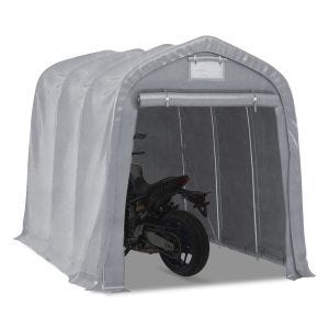 Garage tente moto Motorguard MG2 housse tente universel 1,6x2,4m PE gris