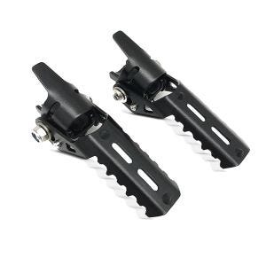 Sturzbügel Fussrasten 22-25mm für Schutzbügel Motoguard HF3 schwarz_1