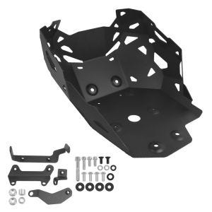 Motorschutz passend für Aprilia Tuareg 21-25 Unterfahrschutz Aluminium Motoguard VX10 schwarz