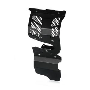 Motorschutz passend für Ducati Monster 821 13-20 Unterfahrschutz Aluminium Motoguard VX17 schwarz
