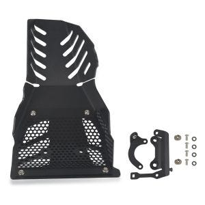 Motorschutz passend für Ducati Multistrada 1260 18-20 Unterfahrschutz Aluminium Motoguard VX19 schwarz