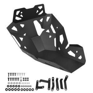 Motorschutz passend für Moto Morini X-Cape 650 22-24 Unterfahrschutz Aluminium Motoguard VX30 schwarz
