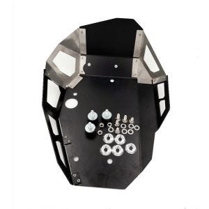 Motorschutz passend für Triumph Tiger 800 XC / XR 11-19 Unterfahrschutz Aluminium Motoguard VX33 schwarz