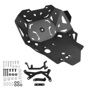 Motorschutz passend für Triumph Tiger 1200 GT Pro / Rally / Explorer 22-25 Unterfahrschutz Aluminium Motoguard VX34 schwarz