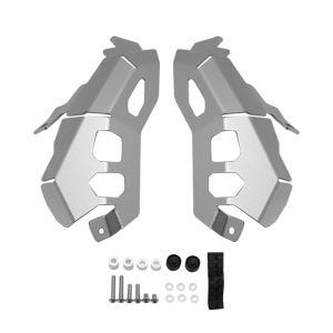 Zylinderschutz passend für BMW R 1200 GS / Adventure 13-18 Ventildeckelschutz Motoguard MR8 silber