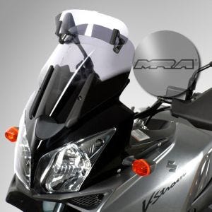 Vario-Touringscreen passend für Kawasaki KLV 1000 04-06 Tourenscheibe "VT" MRA rauchgrau
