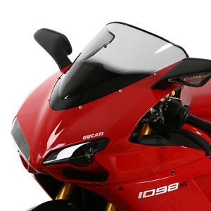 Racingscheibe passend für Ducati 1098 07-11 Verkleidungsscheibe "R" MRA farblos