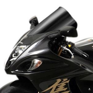 Bulle Racing compatible avec Suzuki GSX-R 1300 Hayabusa 08-20 Pare-brise "R" MRA noir