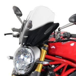 Bulle Racing compatible avec Suzuki Marauder VZ 800 Racing-Screen for Naked-Bikes RNB MRA clair