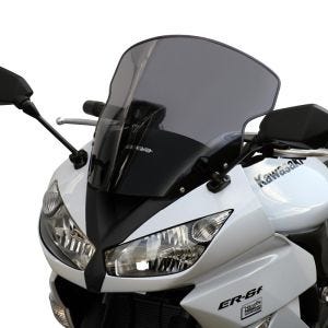 Tourenscheibe passend für Kawasaki ER 6F 09-11 Windschild "T" MRA rauchgrau