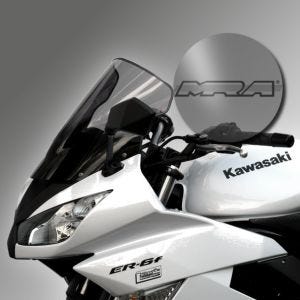 Racingscheibe passend für Kawasaki ER 6F 09-11 Verkleidungsscheibe "R" MRA rauchgrau
