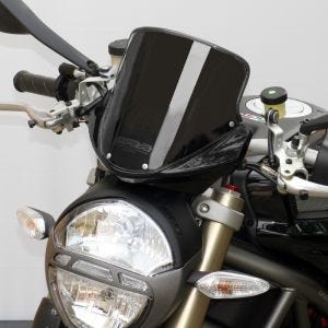 Tourenscheibe passend für Ducati Monster 696 08-14 Windschild "T" MRA schwarz