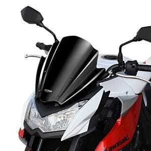 Racingscheibe passend für Kawasaki Z 1000 10-13 Verkleidungsscheibe "RM" MRA schwarz