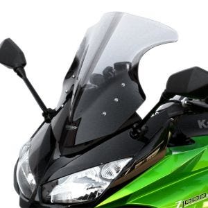 Racingscheibe passend für Kawasaki Z 1000 SX 11-16 Verkleidungsscheibe "R" MRA rauchgrau