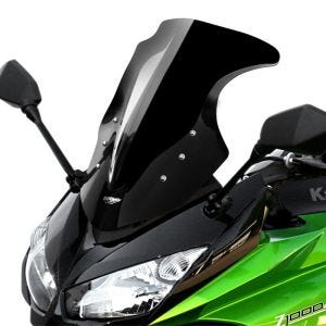 Racingscheibe passend für Kawasaki Z 1000 SX 11-16 Verkleidungsscheibe "R" MRA schwarz