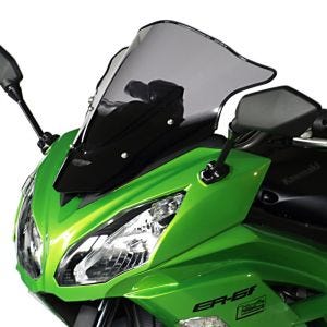 Racingscheibe passend für Kawasaki ER 6F 12- Verkleidungsscheibe "R" MRA rauchgrau