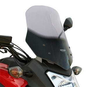 Bulle Touring compatible avec Honda NC 700 X 12-13 Pare-brise "T" MRA gris fumée