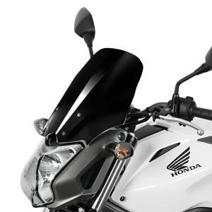 Bulle Touring compatible avec Honda NC 750 S 14-20 Pare-brise "T" MRA noir