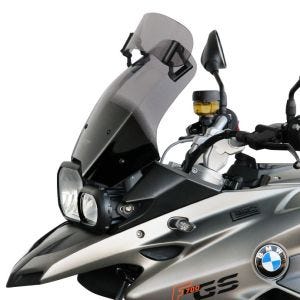 Bulle Touring Vario compatible avec BMW F 700 GS Pare-brise "VT" MRA gris fumée