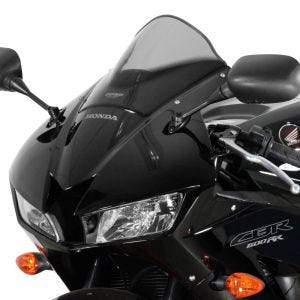 Bulle Racing compatible avec Honda CBR 600 RR 13-20 Pare-brise "R" MRA gris fumée
