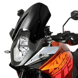 Bulle Touring compatible avec KTM 1190 Adventure / R 13-16 Pare-brise "T" MRA noir