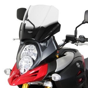 Bulle Touring compatible avec Suzuki DL 1000 V-Strom 14-16 Pare-brise "T" MRA clair