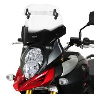 Bulle Touring Vario compatible avec Suzuki DL 1000 V-Strom 14-16 Pare-brise "VT" MRA clair