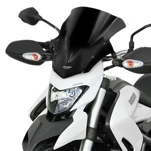 Bulle Racing compatible avec Ducati Hyperstrada 939 2016 Pare-brise "R" MRA noir