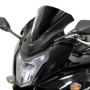 Racingscheibe passend für Honda CBR 650 F 14-18 Verkleidungsscheibe "R" MRA schwarz